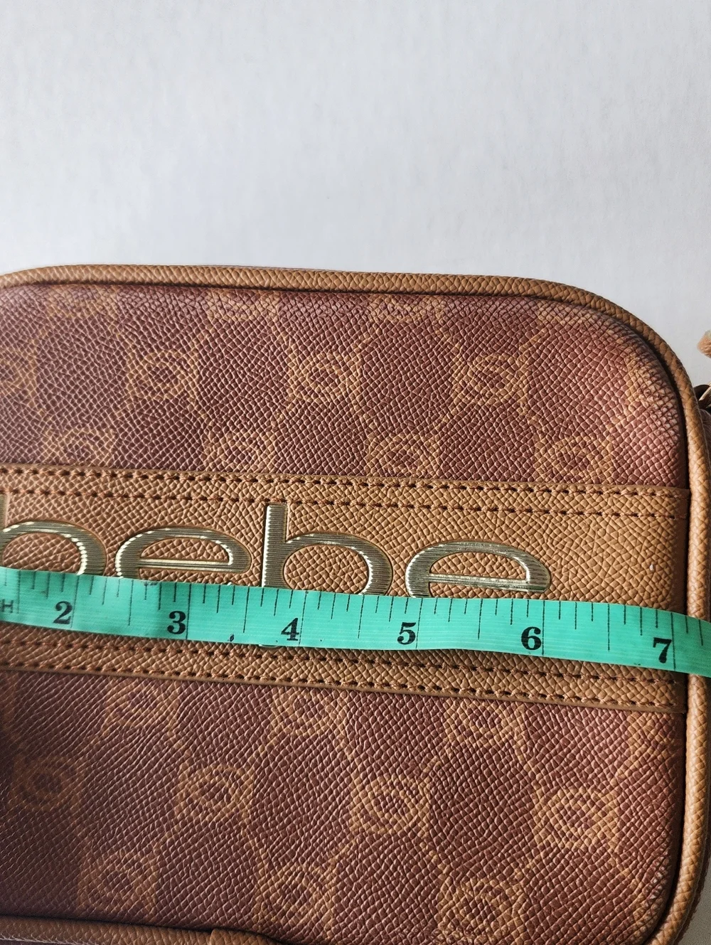 BEBE SERENA MONOGRAM CAMERA CROSSBODY - Picture 8 of 12
